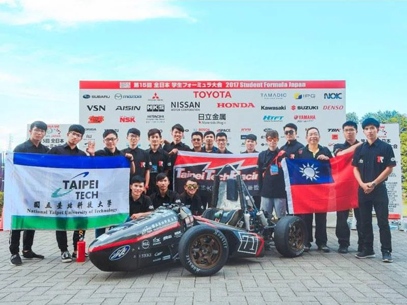 台北科技大學Taipei Tech Racing挑戰「國際學生方程式賽車」